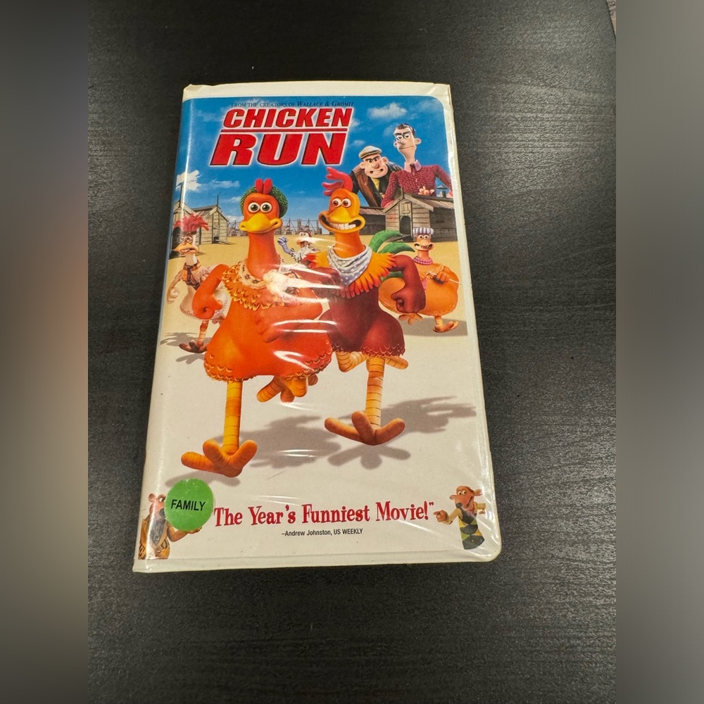 Chicken Run VHS